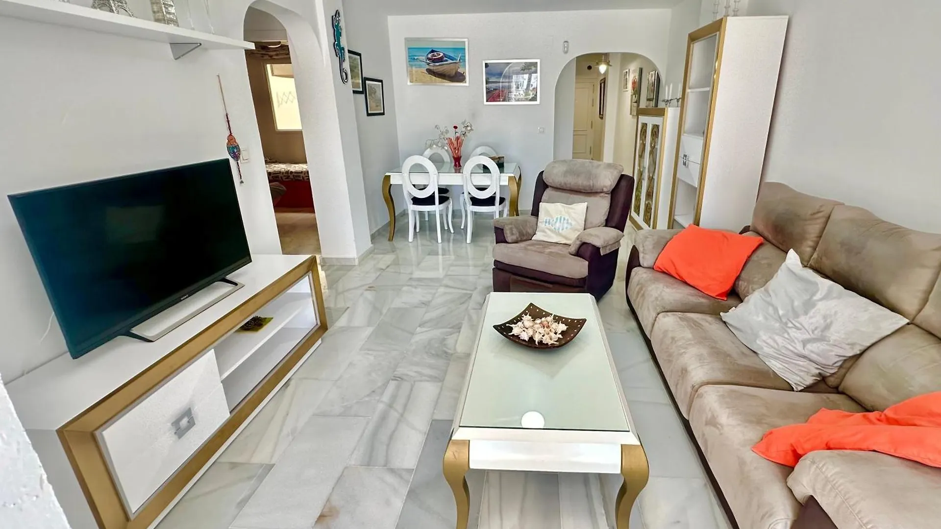Refugio Costero Tu Hogar Vistas Al Mar Con Parking Apartment Calahonda 0*,
